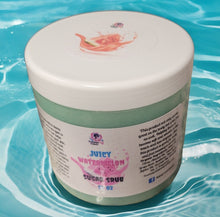 Load image into Gallery viewer, Sugar Scrub***Organic Exotic Pineapple Coconut 8 oz, Exotic Peach Smoothie 8 oz, Juicy Watermelon 8 oz, Oatmeal Sugar Scrub 12 oz, Bahamama Berry 8 oz , Passion Fruit 8 oz, Cucumber Melon 8 oz, Cotton Candy 8 oz, Mango 8 oz, Baby Powder 8 oz