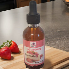 Load image into Gallery viewer, Body Oil***Strawberry Cheesecake Body Oil/Drops 4 oz & 2 oz