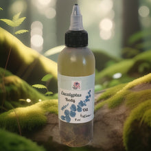 Load image into Gallery viewer, Body Oil***Eucalyptus Body Oil & Body Drops 4 oz & 2 oz
