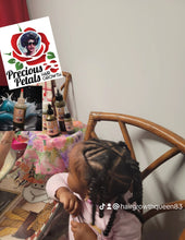 Load image into Gallery viewer, HAIR***Precious Petals Organic Hair Growth Oil 1 oz, 2 oz, & 4 oz Bottles (Regular & Extra Strength)