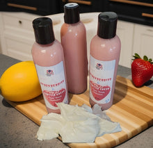 Load image into Gallery viewer, Yoni***Pressure P Yoni (Buttocks) Wash* Strawberries & Vanilla Cream, Exotic Peach, & Pressure P CANDY CUM (Unscented)
