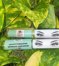 Load image into Gallery viewer, HAIR***LASHES***ORGANIC STIMULATING GROWTH EYeLASH SERUM 10 ml (CAN BE USED ON EYEBROWS)
