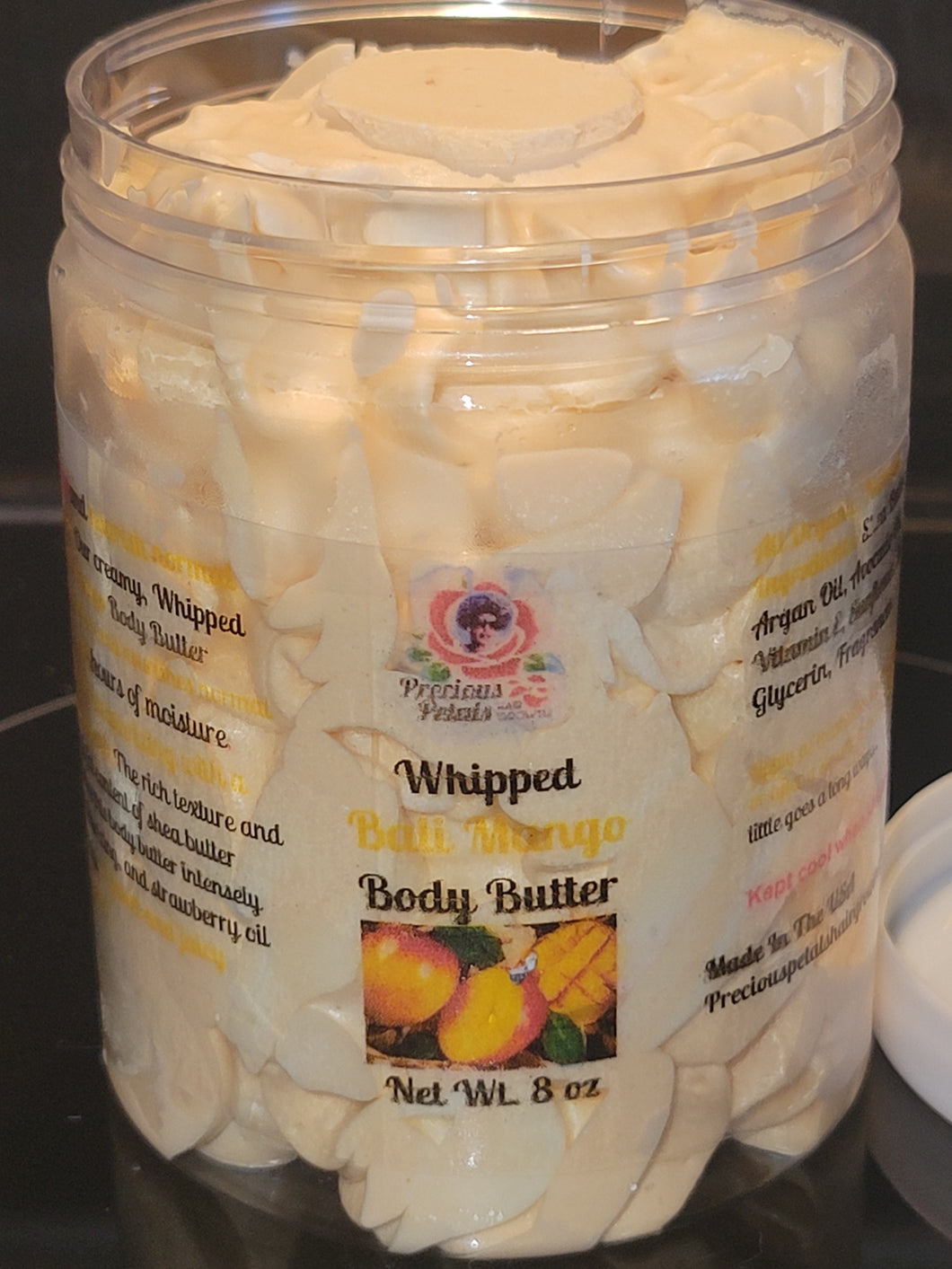 BODY BUTTER***Whipped Bali Mango Body Butter (organic/natural ingredients)