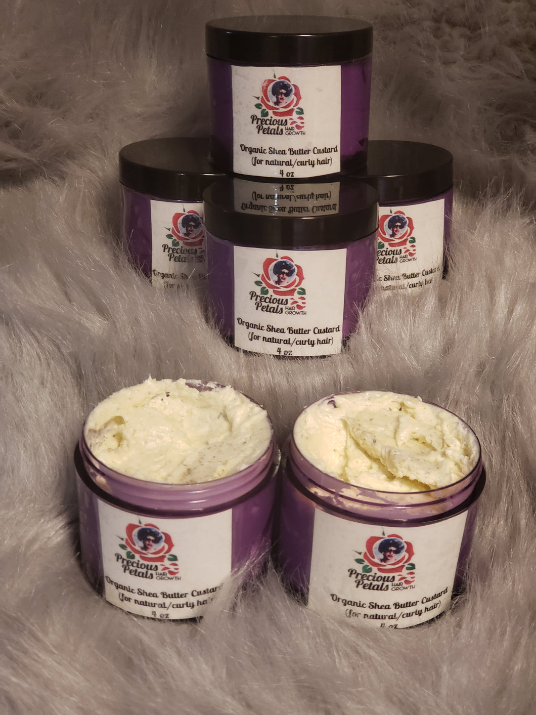 HAIR***Organic Shea Butter Custard (for natural/curly hair) 4 oz/ special order for 8 oz
